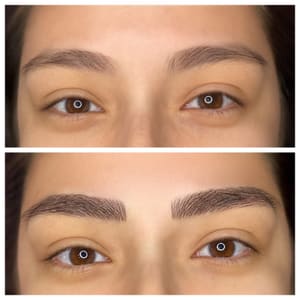 Eyebrow Tattoo result by Avani Aesthetics in Durham, NC