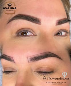 Eyebrow Tattoo result by Avanna Brows & Beauty in Edinburg, TX
