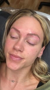 Eyebrow Tattoo result by Avante Artistry in Okemos, MI