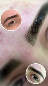 Eyebrow Tattoo result by Avayi Studio in Miami, FL