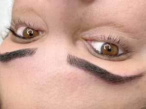 Eyebrow Tattoo result by Avayi Studio in Miami, FL