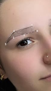 Eyebrow Tattoo result by Avayi Studio in Miami, FL