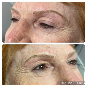 Eyebrow Tattoo result by Awakenedbeautybymegan in Three Rivers, MI