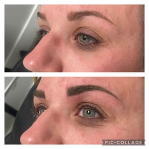 Eyebrow Tattoo result by Awakenedbeautybymegan in Three Rivers, MI