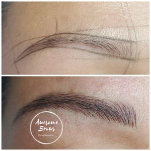 Eyebrow Tattoo result by Awesome Brows Spa in Harrison, NY