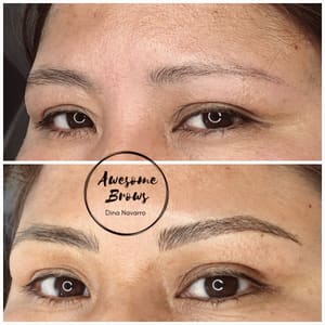 Eyebrow Tattoo result by Awesome Brows Spa in Harrison, NY