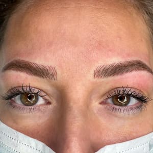 Eyebrow Tattoo result by AwildaBBeauty in Englewood, NJ