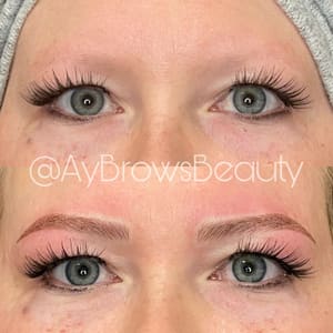Eyebrow Tattoo result by ¡Ay Brows! Beauty in Vista, CA