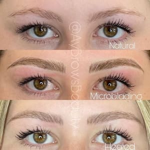 Eyebrow Tattoo result by ¡Ay Brows! Beauty in Vista, CA