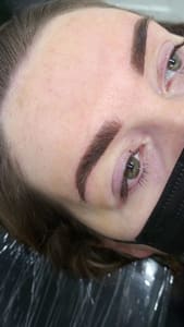 Eyebrow Tattoo result by Ayna Beauty Studio in Vancouver, WA