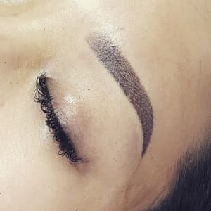 Eyebrow Tattoo result by Ayna Beauty Studio in Vancouver, WA