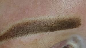Eyebrow Tattoo result by Ayna Beauty Studio in Vancouver, WA