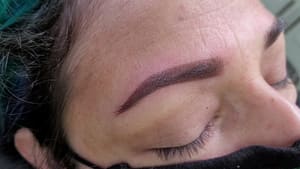 Eyebrow Tattoo result by Ayna Beauty Studio in Vancouver, WA