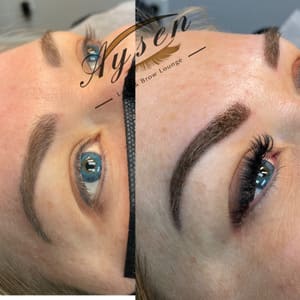 Eyebrow Tattoo result by Aysen Beauty in Las Vegas, NV