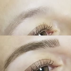 Eyebrow Tattoo result by Azadeh Microblading & Permanent Makeup in Panama City Beach, FL