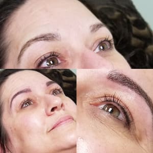 Eyebrow Tattoo result by Azadeh Permanent & Semi Permanent Makeup in Destin, FL
