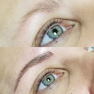 Eyebrow Tattoo result by Azadeh Permanent & Semi Permanent Makeup in Destin, FL