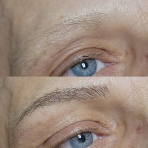 Eyebrow Tattoo result by Azadeh Permanent & Semi Permanent Makeup in Destin, FL