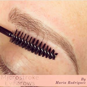 Eyebrow Tattoo result by B’ Fab Studios in San Jose, CA