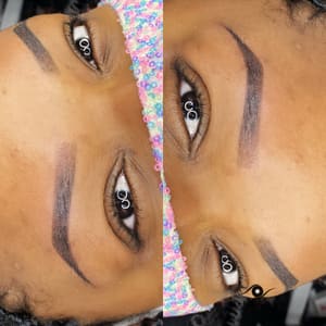 Eyebrow Tattoo result by B-Lashes in Columbus, OH