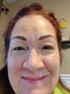 Eyebrow Tattoo result by B's Beauty in Arlington Heights, IL