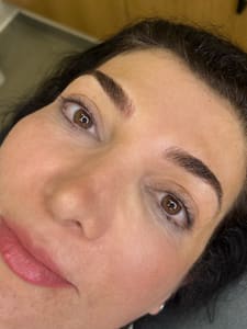 Eyebrow Tattoo result by B's Brow Blading in Clovis, CA