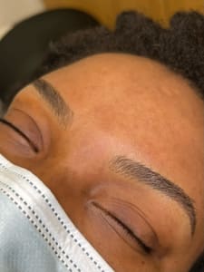Eyebrow Tattoo result by B's Brow Blading in Clovis, CA