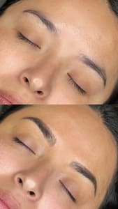 Eyebrow Tattoo result by B's Brow Blading in Clovis, CA