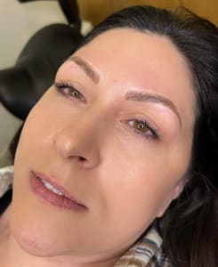 Eyebrow Tattoo result by B’s Brow Blading in Fresno, CA