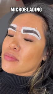 Eyebrow Tattoo result by B. Sweet Lash Wax & Medspa in Pflugerville, TX