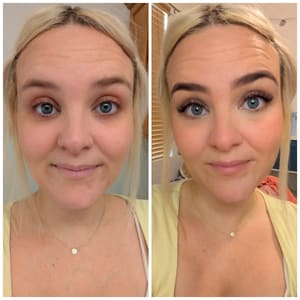 Eyebrow Tattoo result by B. Sweet Lash Wax & Medspa in Pflugerville, TX