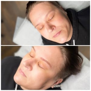 Eyebrow Tattoo result by B&T Beauty Ink in Avon, OH