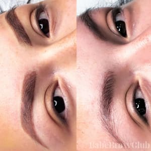 Eyebrow Tattoo result by Babe Brow Club in Poway, CA