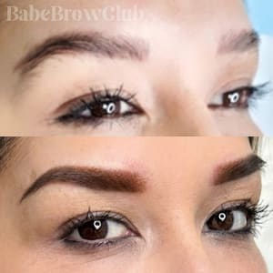 Eyebrow Tattoo result by Babe Brow Club in Poway, CA