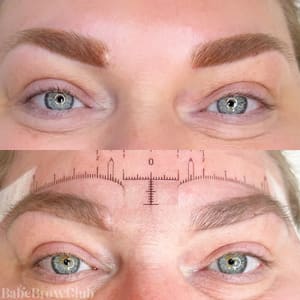 Eyebrow Tattoo result by Babe Brow Club in Poway, CA