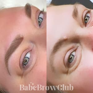 Eyebrow Tattoo result by Babe Brow Club in Poway, CA