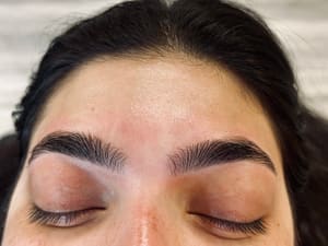 Eyebrow Tattoo result by Babina’s Brow Studio in Vienna, VA