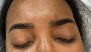 Eyebrow Tattoo result by Babina’s Brow Studio in Vienna, VA
