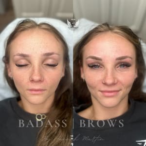 Eyebrow Tattoo result by Badass Brows by Hannah in Panama City, FL