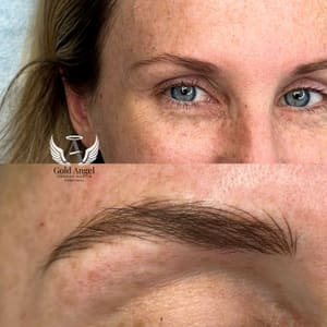 Eyebrow Tattoo result by Badass Brows by Hannah in Panama City, FL