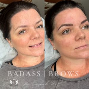 Eyebrow Tattoo result by Badass Brows by Hannah in Panama City, FL