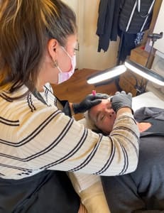Eyebrow Tattoo result by Baddies Beauty Bar AZ in Cave Creek, AZ