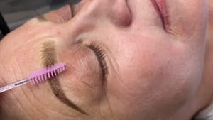 Eyebrow Tattoo result by Baddies Beauty Bar AZ in Cave Creek, AZ