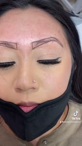 Eyebrow Tattoo result by Bahar Beauty in San Diego, CA