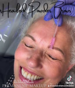 Eyebrow Tattoo result by Balance PMU & Day Spa in Randleman, NC