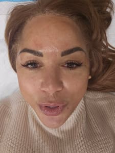 Eyebrow Tattoo result by Balanced Beauty Cosmetic Tattoo Studio in Charlotte, NC