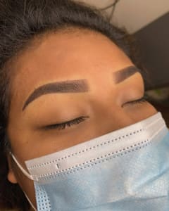 Eyebrow Tattoo result by Balanced Beauty Studio in Santa Rosa, CA