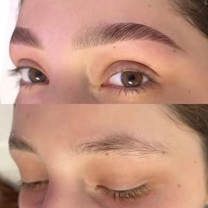 Eyebrow Tattoo result by BAM Beauty Lounge in Dublin, CA
