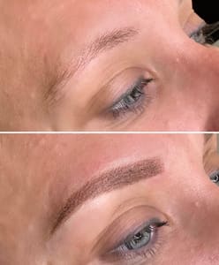 Eyebrow Tattoo result by Bam Glam in Fargo, ND