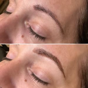 Eyebrow Tattoo result by Bam Glam in Fargo, ND